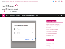 Tablet Screenshot of gain-de-temps.com